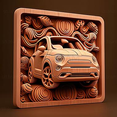 3D model Fiat 500X (STL)